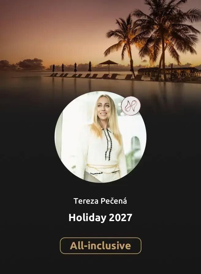 Tereza Pečená osvojila je drugi vaučer za Harmonelo Holiday 2027