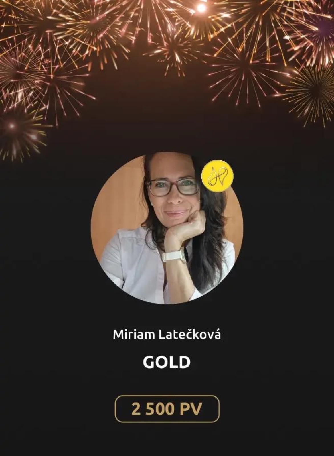 Miriam Latečková, a GOLD új vezetője. Harmonelo hivatalos gratulációja.